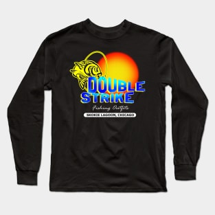 Double Strike Skokie Lagoon, Chicago Long Sleeve T-Shirt